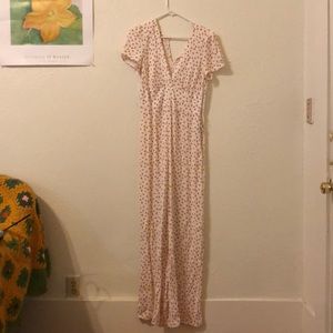 Free People peachy Mia jumpsuit NWT